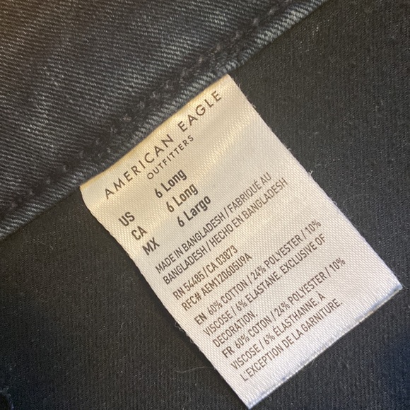 American Eagle super hi rise trouser jeggings size woman’s 6 - Picture 10 of 10